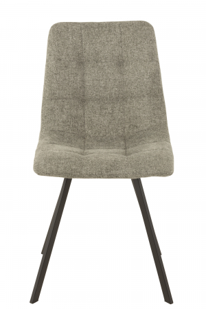 Scaun Babette, Metal/Textil, Gri, 45x54x86 cm [1]