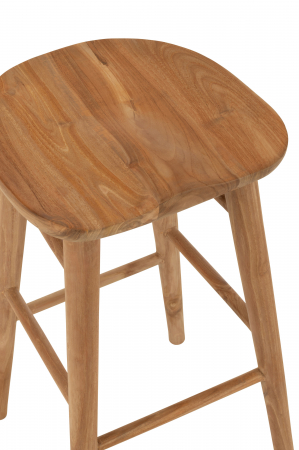 Scaun Bar, Mika, Teak -Natur [5]