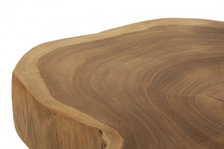 Scaun, BINGTANG din teak reciclat ø 38x45 cm (piesa unica) [5]