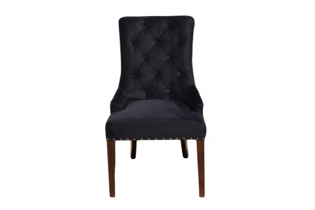Scaun Carina, Negru, 58x98x69 cm