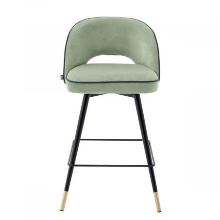 Scaun counter, Cliff savona pistache green velv S/2 [2]