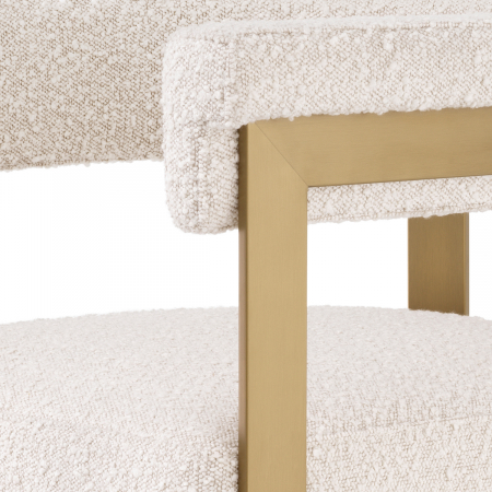 Scaun counter, Clubhouse crem bouclé [4]