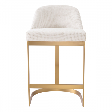 Scaun counter, Condos lyssa off-white, Dims: W. 53 | D. 48 | H. 91 | SD. 38 | SH. 68  (CM) [1]
