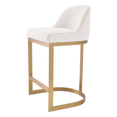 Scaun counter, Condos lyssa off-white, Dims: W. 53 | D. 48 | H. 91 | SD. 38 | SH. 68  (CM) [2]