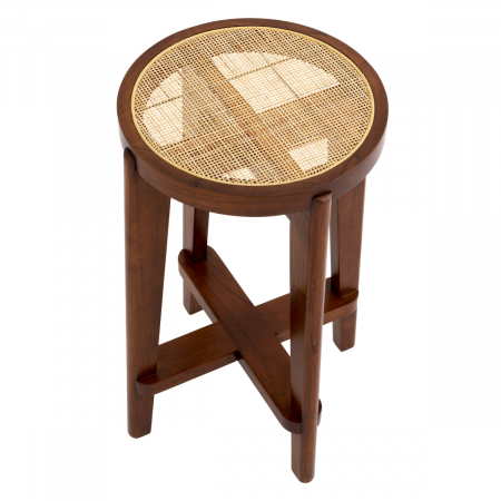 Scaun counter, Dareau clasic maro, Dims: Ø 44 | H. 67  (CM) [3]