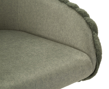 Scaun de bar Alaska -a- verde, set de 2, 52x46x111 cm (inaltime sezut 78 cm) [7]