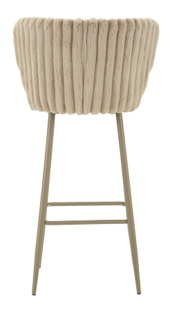 Scaun de bar Alaska -b- crem set de 2 buc 55x58x106 cm (inaltime sezut 77 cm) [3]