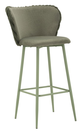 SALE % - Scaun de bar Alaska -b- verde set de 2 buc 55x58x106 cm (inaltime sezut 77 cm)