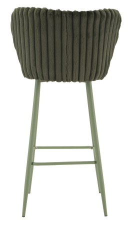 Scaun de bar Alaska -b- verde set de 2 buc 55x58x106 cm (inaltime sezut 77 cm) [4]
