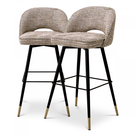 Scaune de bar - Scaun de bar, Cliff mademoiselle bej set de 2
