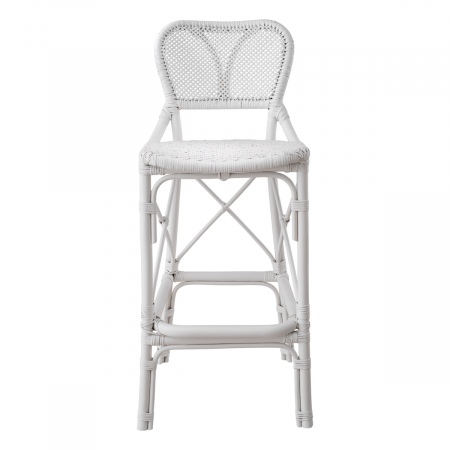 Scaun de bar, Colony alb mat [1]
