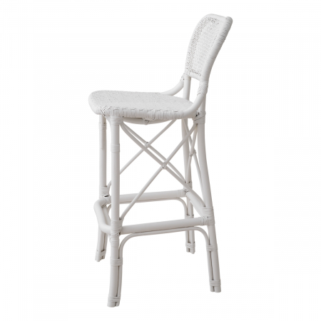 Scaun de bar, Colony alb mat [3]
