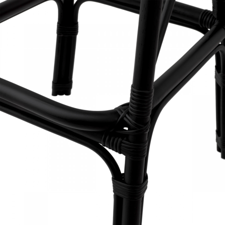 Scaun de bar, Colony negru mat [4]