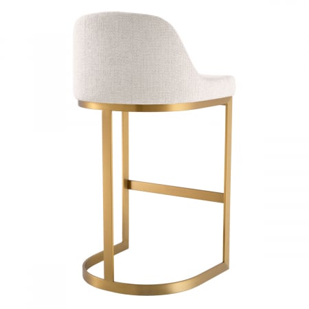 Scaun de bar, Condos lyssa off-white, Dims: W. 53 | D. 51 | H. 101 | SD. 39.5 | SH. 78  (CM) [3]
