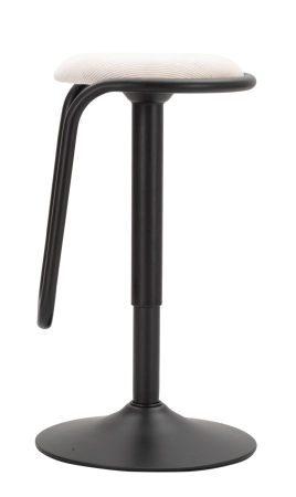 Scaun de bar Destiny alb, ø 41x61-83 cm [2]