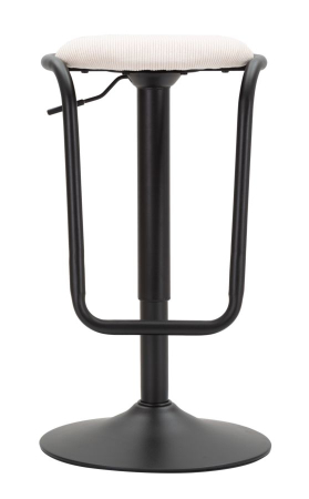 Scaun de bar Destiny alb, ø 41x61-83 cm [1]