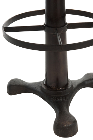 Scaun de bar din piele/met [1]