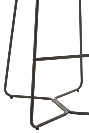 Scaun de bar Laurent, Textil/Metal, Verde/Gri, 56.8x48x103.2 cm [4]