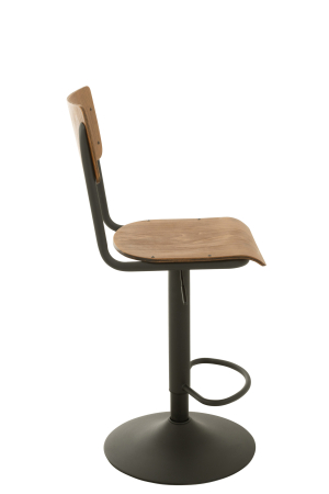 Scaun de bar lemn/metmaro [2]