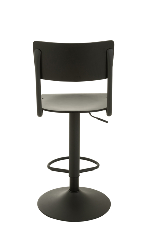 Scaun de bar lemn/metnegru [3]