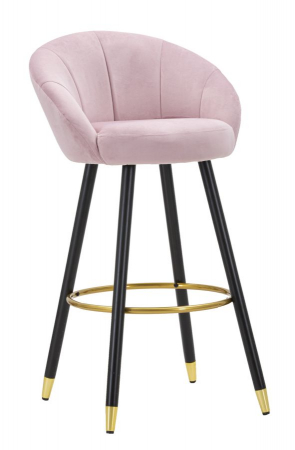 Scaune de bar - Scaun de bar praga roz cm 55x56x104 (înălțimea scaunului 80cm)