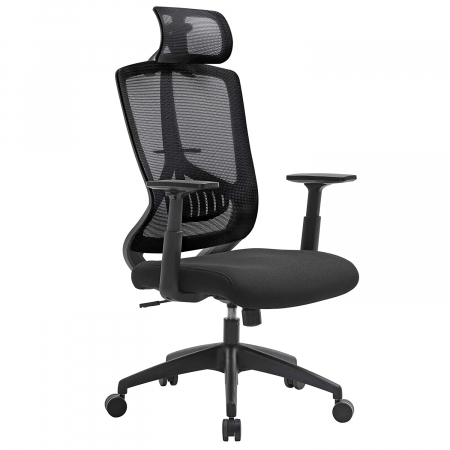 Scaun de birou, SONGMICS, 68 x 65 x 118.5-128 [7]