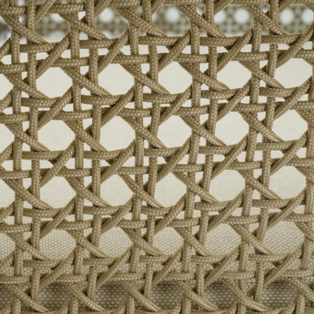 Scaun de exterior, Julian, tec rustic, culoarea nisipului (Viola), Dimensiuni: W. 90.5 | D. 86.5 | H. 88 | SD. 53 | SW. 74.5 | SH. 48 | AH. 69   [6]