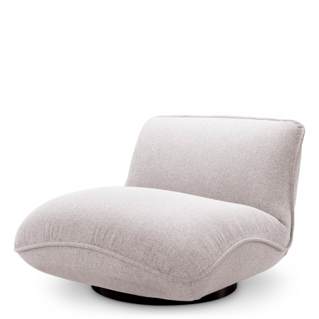 TERASA SI GRADINA - Scaun de exterior Relax Mauriuitius gri deschis, Dims: W. 85.5 | D. 105 | H. 71 | SD. 75 | SH. 47  (CM)
