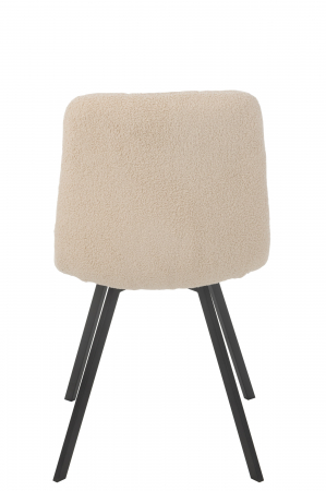 Scaun Clark metal/poliester, alb [4]