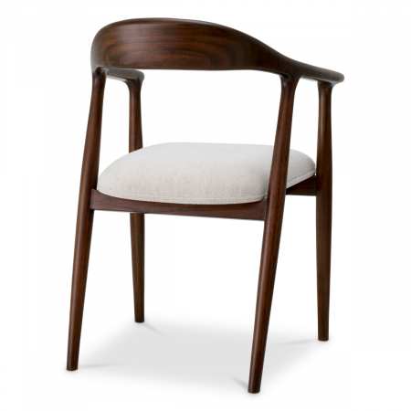 Scaun dining, Beale finisaj maro clasic, crem [3]