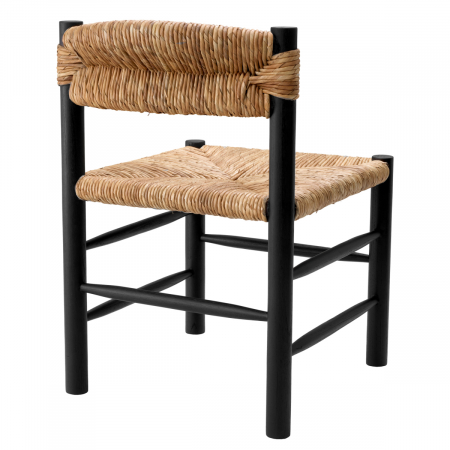 Scaun dining, Cosby finisaj clasic negru, Dims: W. 54 | D. 62.5 | H. 80.5 | SD. 51.5 | SH. 47.5  (CM) [2]
