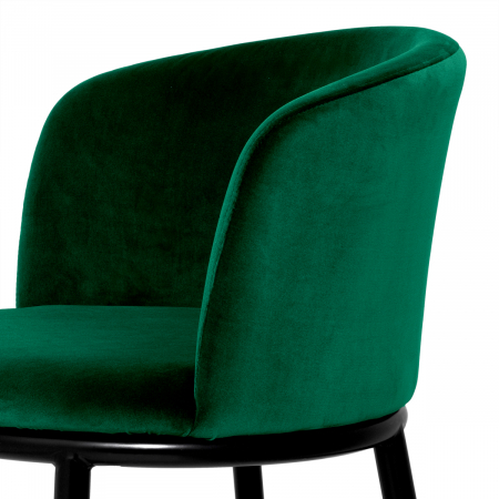 Scaun dining, Filmore Cameron, verde set de 2 [3]