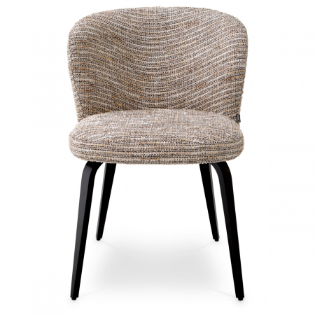Scaun dining, Halard mademoiselle bej, Dims: W. 57 | D. 69 | H. 81 | SD. 50 | SH. 50.5  (CM) [1]