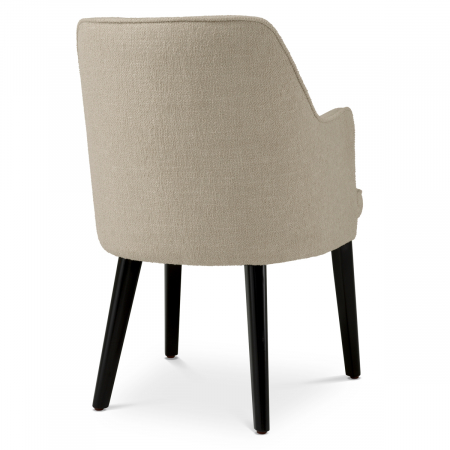 Scaun dining, Lavinia renato ecru, Dimensiuni: W. 55 | D. 64 | H. 84 | SD. 47.5 | SW. 41.5 | SH. 50 | AH. 64.5   [2]