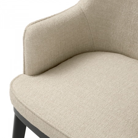 Scaun dining, Lavinia renato ecru, Dimensiuni: W. 55 | D. 64 | H. 84 | SD. 47.5 | SW. 41.5 | SH. 50 | AH. 64.5   [4]
