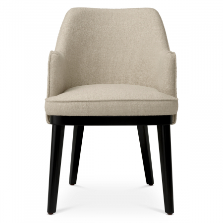 Scaun dining, Lavinia renato ecru, Dimensiuni: W. 55 | D. 64 | H. 84 | SD. 47.5 | SW. 41.5 | SH. 50 | AH. 64.5   [1]