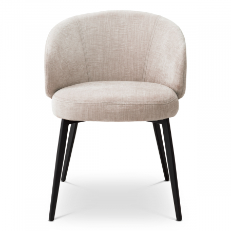 Scaun dining, Lloyd cu cotiera, bej set de 2 [2]