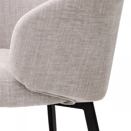 Scaun dining, Lloyd cu cotiera sisley, gri set de 2 [5]
