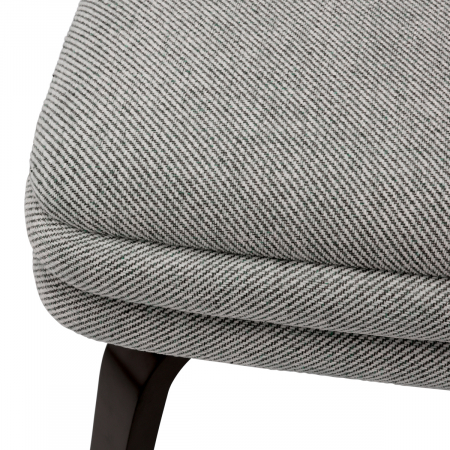Scaun dining, Lucia fisher, gri, Dims: L. 63 | W. 50 | H. 84 | SD. 42 | SH. 50  (CM) [6]