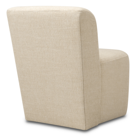 Scaun dining Selene Renato ecru |W. 65 | D. 74 | H. 84.5 | SD. 51 | SH. 48 cm  [2]