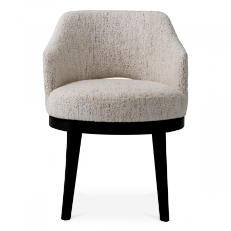 Scaun dining, Sofia scoica off-white, Dims: W. 58.5 | D. 60 | H. 82 | SD. 50 | SH. 49.5  (CM) [2]