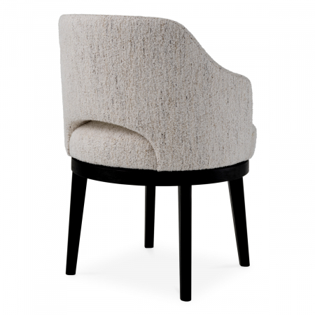 Scaun dining, Sofia scoica off-white, Dims: W. 58.5 | D. 60 | H. 82 | SD. 50 | SH. 49.5  (CM) [3]