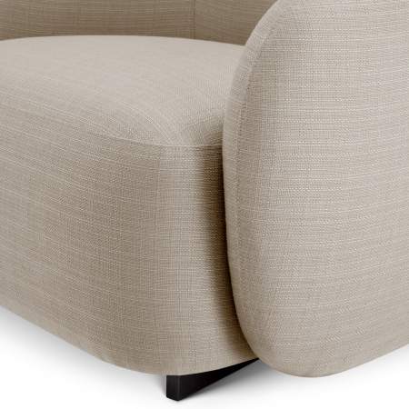 Scaun exterior. Brice, lucio sand, Dimensiuni: W. 100 | D. 88 | H. 52 | SD. 52 | SW. 72 | SH. 39.5 | AH. 72.5   [4]