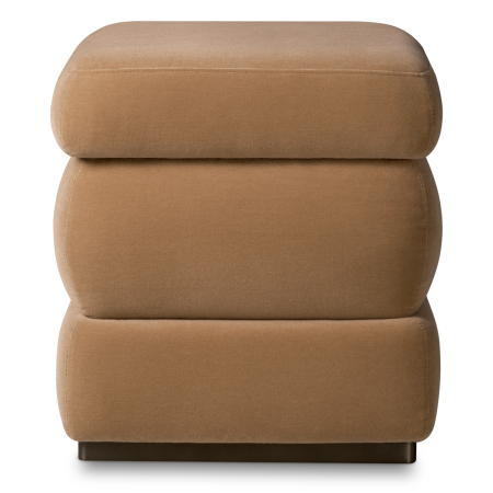 Scaun Fifth cu finisaj bronz Morris Merinos, camel |W. 49 | D. 49 | H. 52 cm  [2]