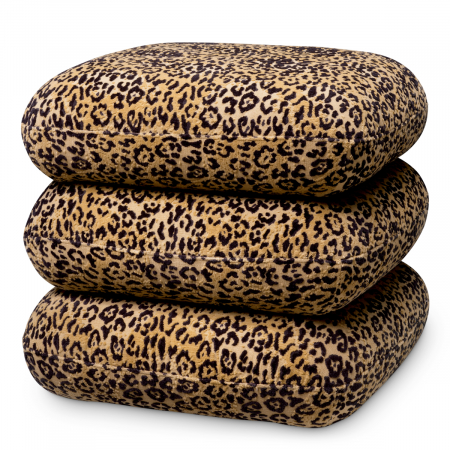 DINING - Scaun Greenwich bernard leopard camel, Dims: W. 58 | D. 58 | H. 55  (CM)