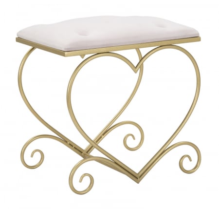 SALE % - Scaun, heart, roz cm 50x37,5x51,5