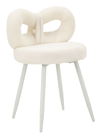 SALE % - Scaun Ilary alb, ø 40x67 cm (inaltime sezut 46 cm)