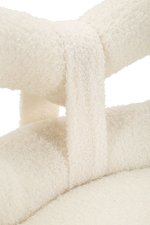 Scaun Ilary alb, ø 40x67 cm (inaltime sezut 46 cm) [6]