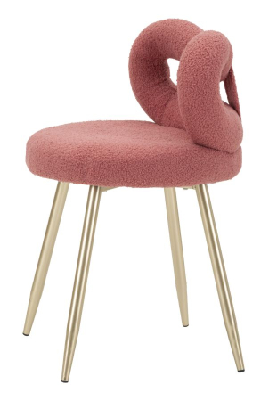 Scaun Ilary roz, ø 40x67 cm (inaltime sezut 46 cm) [2]