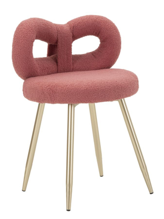 SALE % - Scaun Ilary roz, ø 40x67 cm (inaltime sezut 46 cm)